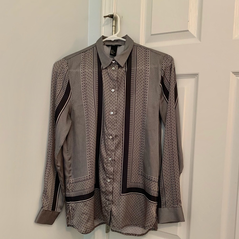 H&M satiny top in like-new condition